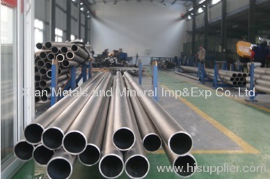 Titanium tube and pipes