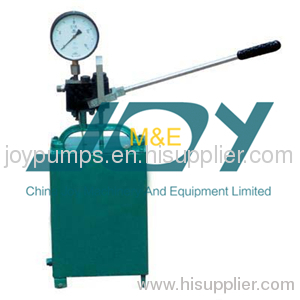 High Pressure Manual Test Pump