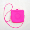 Candy jelly silicone shoulder bag