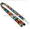 Heat Transfer Printing Lanyard , Swivel Hook Lanyard 20mm Width