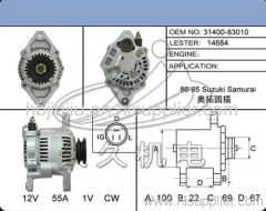 Suzuki car alternator 31400-83010 Used On: Chevrolet Sprint 1.0L