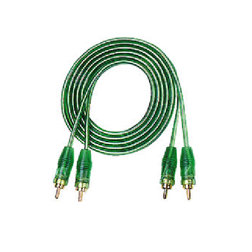 Green Wire RCA cable