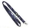 Silk Screen Printing PET Security Lanyards For Company ID Card