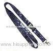 Silk Screen Printing PET Security Lanyards For Company ID Card