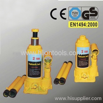 Hydraulic Bottle Jack to EN 1494:2000 with GS 2T