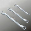 Euro Type Sandblasting Finish Double Ring Offset Wrench(45 degree)