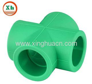 PP-R plastic fittings cross