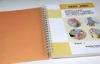 Colorful Stone Paper Custom Spiral Notebook Printing