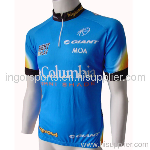 Uv Protection Sublimated Cycling Wear, Professional Bicycle Clothing, Sporting Jerseys
