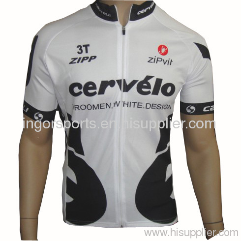 Pro Team Zipvit Cycling Clothes, Polyester Sublimated Bicycle Sportswear