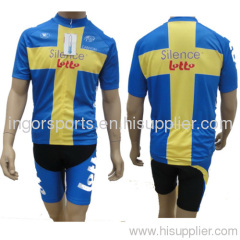 Men's Cycle Clothing, Pro Team Lotto Team Cycling Jerseys And Bicycle Bib Shorts