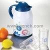 Stylish and elegant three-piece coffee pot coffee set