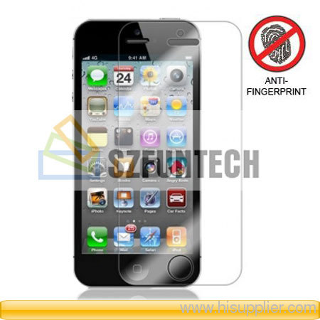 Anti-Scratch Clear Front Back Screen Protector for iPhone 5