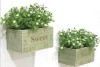 Hot stamping foil for garden planters