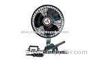 Free standing Oscillating Auto Fan 6 Inch DC 12V / 24V With Clip