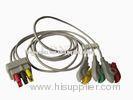 ASP Type Lead Wire , Datex-Ohmeda / GE-medical ECG Patient Cable 3 Leads