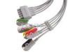 GE-Medical & Marqutte VS Plug E9003A ECG Patient Cable 5 lead , Clip and IEC