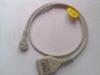 Burdick ECG Din 7-Lead Patient Holter Cable , PCB 7pin or Din 5J