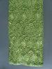 Green Stretch Water Soluble Lace Fabric Soft For Girls Dress