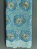 Light Blue Cotton Yarn Swiss Voile Lace , Plain Pattern 51