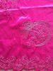 Special Rose Red Sequin Embroidered Fabric