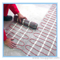 under tile heat cable mat