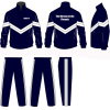 Men Jogging Polyester Children - Adult Zipped Jacket Pocket Tracksuits Sportswear