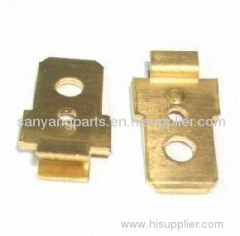 Stamping Part, Made of Brass, customized stamped parts, turning parts, machining parts
