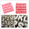 26 letters shaped silicone ice maker molds or chocolate mold