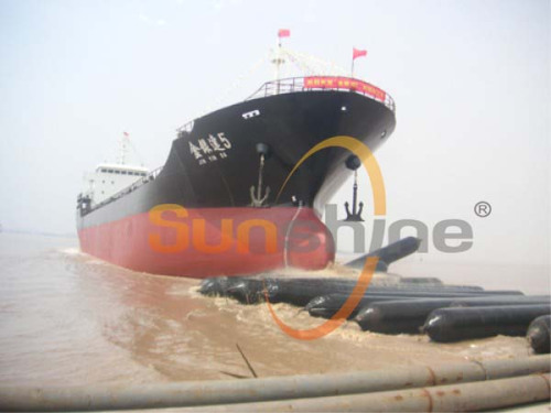Marine rubber airbags for boat