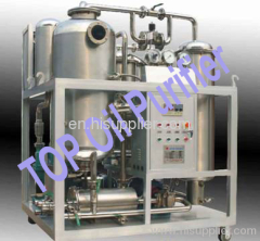 Stainess steel used cooking oil purification machine COP