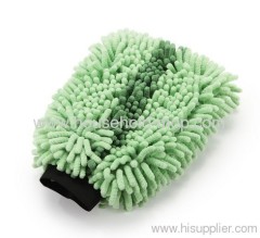 microfiber chenille cleaning mitt