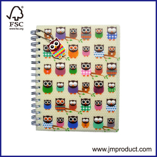 PP cover spiral notebook