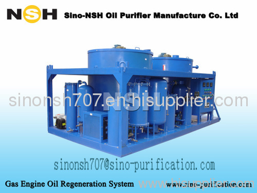 GER Used Oil Regeneration System oil generation system oil recycling machine