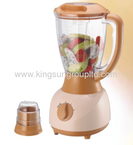 2013 2 in 1 Transparent plastic electric blender