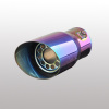 Stainless steel universal single colorful car tail pipe