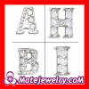 Living glass lockets Floating locket letter charms for locket pendant