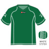 High Performance Green Sublimated Soccer Jersey And Shorts, Football Kits Teamwear