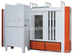 automatic powder paint booth