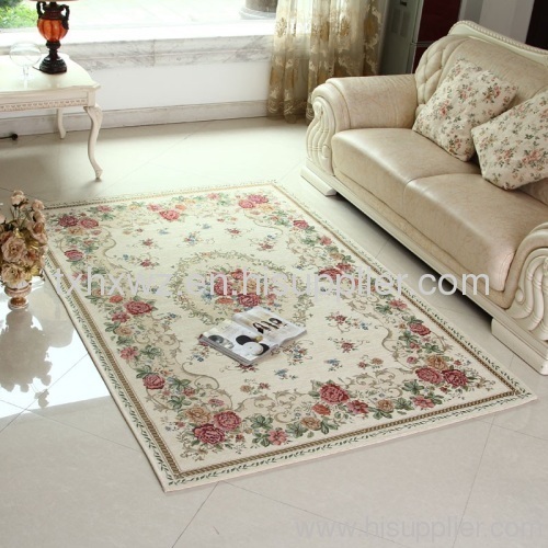 Japanese pastoralism chenille jacquard carpet