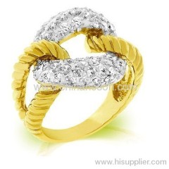 Fashion Sterling Silver 925 Twisted ring