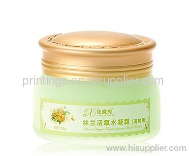 Hot stamping foil for Cosmetic Cylinder Jar