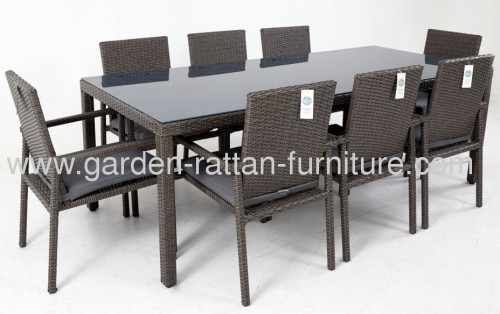 Outdoor garden rattan dining chair 