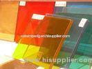 Light Fastness 8mm+1.14PVB+8mm Colored Laminated Tempered Glass With Ce & Iso Certificate