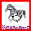 delicate metal floating horse charm Glass living locket charms