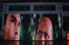 IP65 P20 6000nit Full Color Outdoor Led Display Panel , Double Strip Curtain