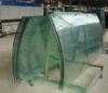 Ford Blue, F Green 8mm Curved Glass Curtain Wall with CCC & ISO9001