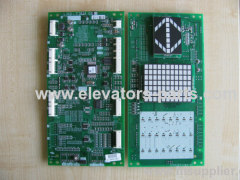 Mitsubishi Elevator Spare Parts LHD-730AG11 PCB Car Display Panel Board