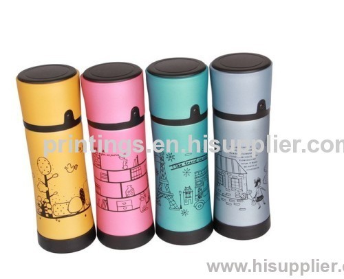 Hot stamping foil for keep water warm cup