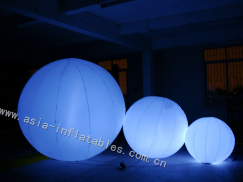 RGB decor Inflatable ctystal balloon